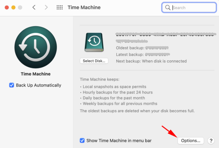 recover data from time machine