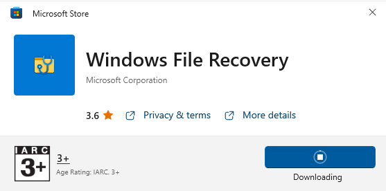 windows file recovery tool